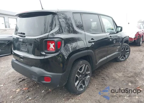 2020 Jeep Renegade Jeepster 4X4 from USA, damaged, VIN ZACNJBAB2LPL84468
